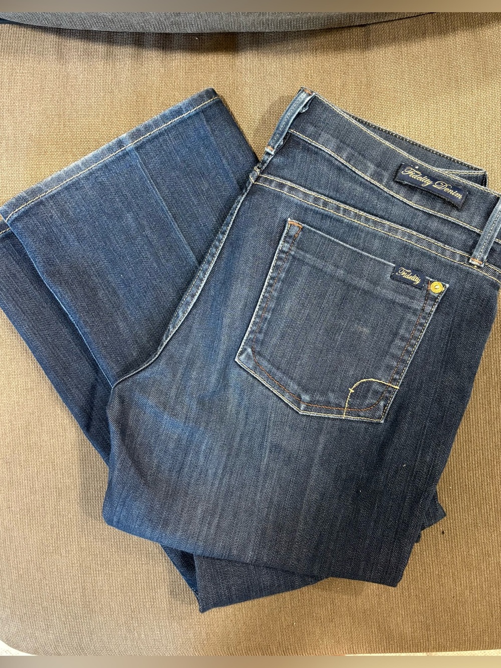 Dark Blue Women’s Jeans by Fidelity Denim